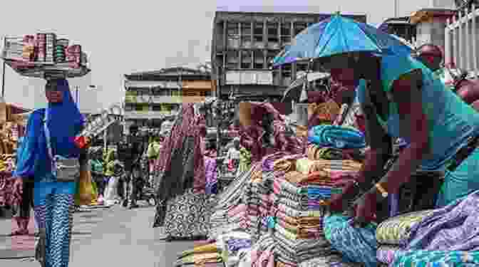 A Bustling Market Scene In Colonial Lagos, With Traders And Customers Bartering Over Goods. Livelihood In Colonial Lagos M Hakan Yavuz