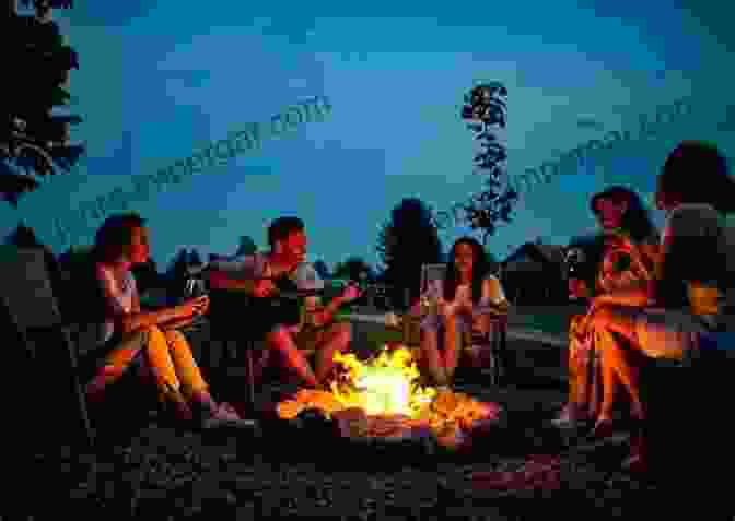 A Family Gathered Around A Campfire In The Woods The Woodland Book: 101 Ways To Play Investigate Watch Wildlife And Have Adventures In The Woods