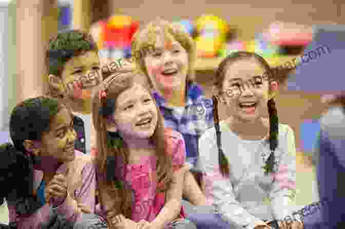 A Group Of Children Laughing And Solving Riddles FUNTASTIC Riddles Puzzles Jokes For Kids