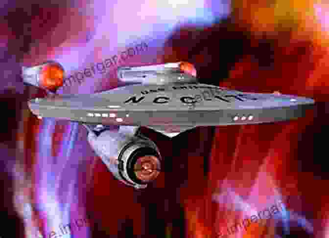 A Majestic View Of The Starship Enterprise, A Symbol Of Star Trek's Iconic Voyages Of Exploration. These Are The Voyages TOS: Season Two (These Are The Voyages 2)