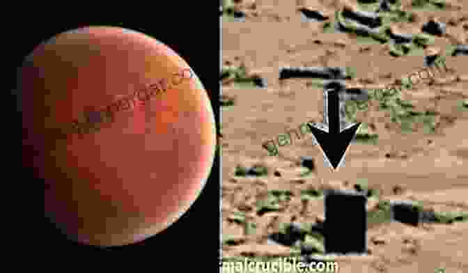 A Mysterious Image Of Mars With Ancient Structures SECRET MARS: The Alien Connection