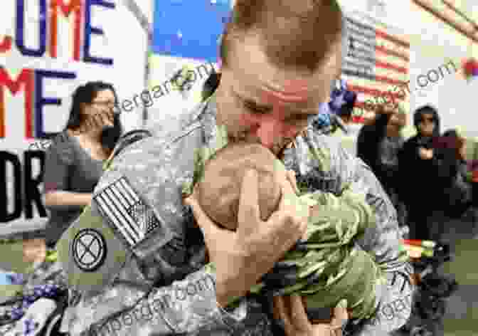 A Soldier Receiving Support From Family After Returning Home From War Life In A Military World: A True Story