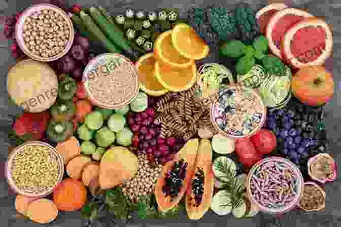 A Vibrant Spread Of Fresh Fruits, Vegetables, Whole Grains, And Plant Based Proteins Go Vegan : Say YES To Plant Based Living Learn How To Go Vegan What Vegans Eat Tips And Tricks To Start Your Vegan Diet