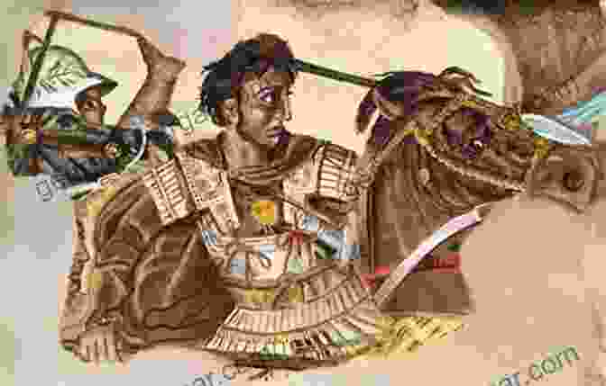 Alexander The Great On Horseback, Wearing A Helmet And Holding A Spear Alexander The Great Paul Cartledge