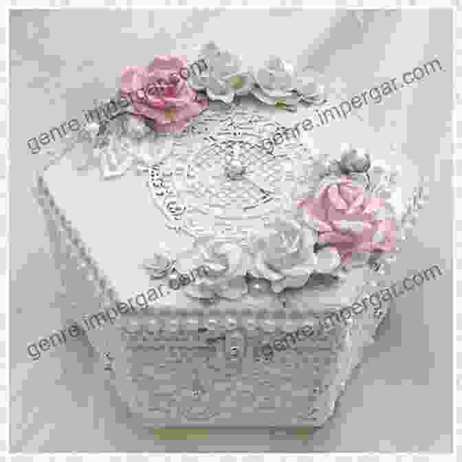 An Elegant Shabby Chic Trinket Box Adorned With Decoupage And Lace Details Shabby Chic: The Gift Of Giving