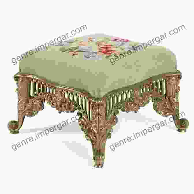 An Ornate Victorian Footstool With Intricately Carved Legs Ancient Egyptian Furniture Volume II: Boxes Chests And Footstools