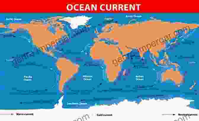 Diagram Illustrating The Global Ocean Currents And Their Impact On Earth's Climate, Highlighting The Importance Of Ocean Science. Mapping The Deep: The Extraordinary Story Of Ocean Science