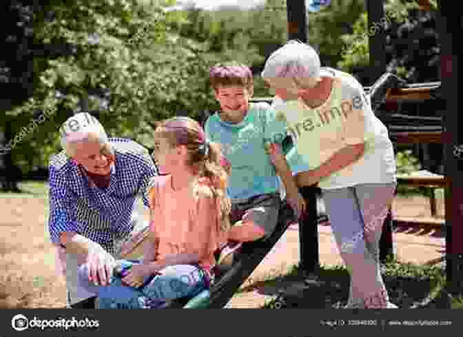 Grandparents Playing With Grandchildren, Showcasing The Chaotic But Joyful Nature Of Grandparenting What Happens At Grandma S Stays At Grandma S: Stories That Celebrate The Joy And Chaos Of Grandparenting