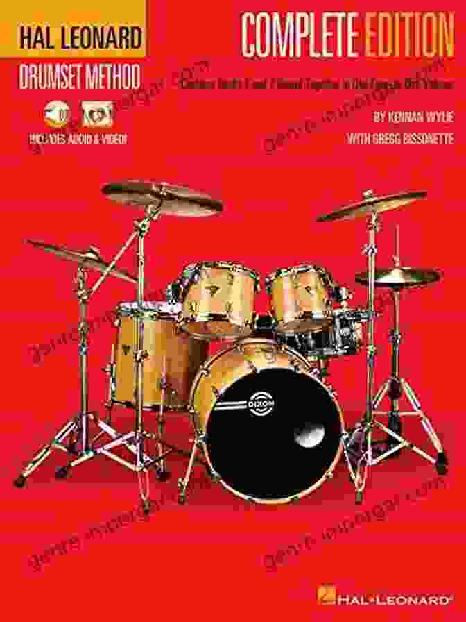 Hal Leonard Drumset Method Complete Edition Book Cover Hal Leonard Drumset Method Complete Edition