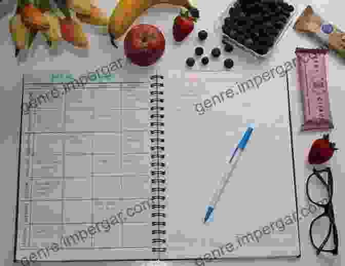 Image Of Someone Planning Meals Using A Calendar And A Notebook Filled With Recipes. The Complete Pegan Diet For Beginners: Make The Pegan Diet A Successful And Enjoyable Experience: Pegan Diet Rules