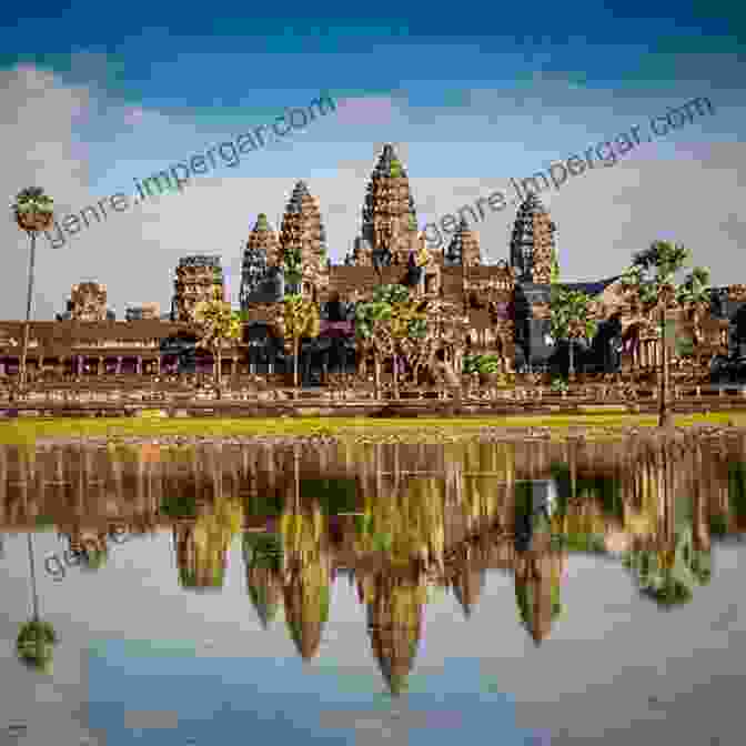 Majestic Angkor Wat Temple, Cambodia Focusing On Angkor: Angkor Wat