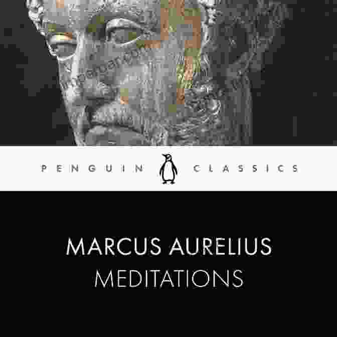 Meditations Cover Featuring A Portrait Of Marcus Aurelius Meditations (Translated By George Long With An By Alice Zimmern)