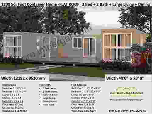 Beautiful 2 Bedroom Home Shipping Container Home Concept Plans 3 Shipping Containers: Concept Plan Includes Detailed Floor Plan And Elevation Plans