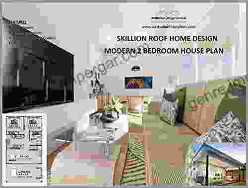 Modern 2 Bedroom House Plan 82 4 / Skillion Roof Home Design / House Plan Under 1000 Sq Ft: This Is Our Full Architectural Set Of Concept Plans