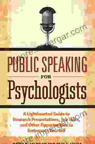 Public Speaking For Psychologists Paul J Silvia